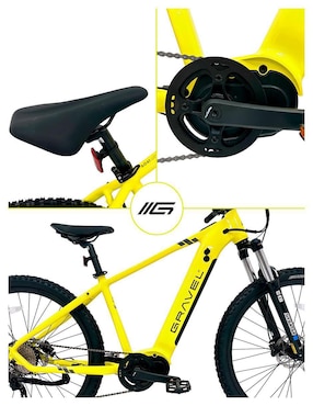 Bicicleta eléctrica Gravel E-Drift 29 montañismo rodada 29