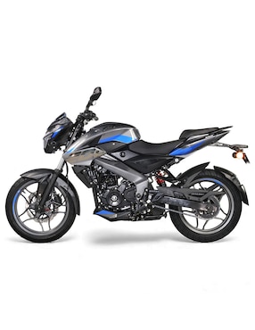 Motocicleta deportiva Bajaj Pulsar NS200 gris 26 2026