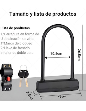 Candado de alta seguridad de llave Xtellar