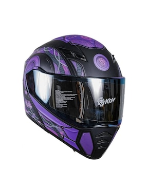 Casco Abatible Para Motociclismo Kov Cyborg Unisex