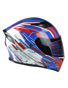 Casco Abatible Para Motociclismo Edge Accesories Unisex