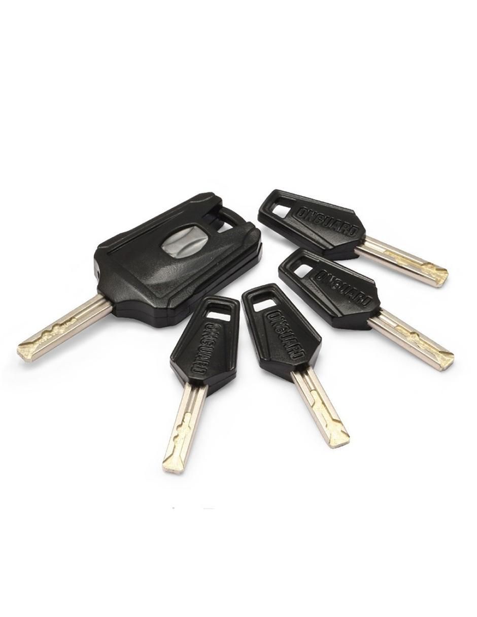 Candado en U de llave para bici o moto 8013 Bulldog Mini 3