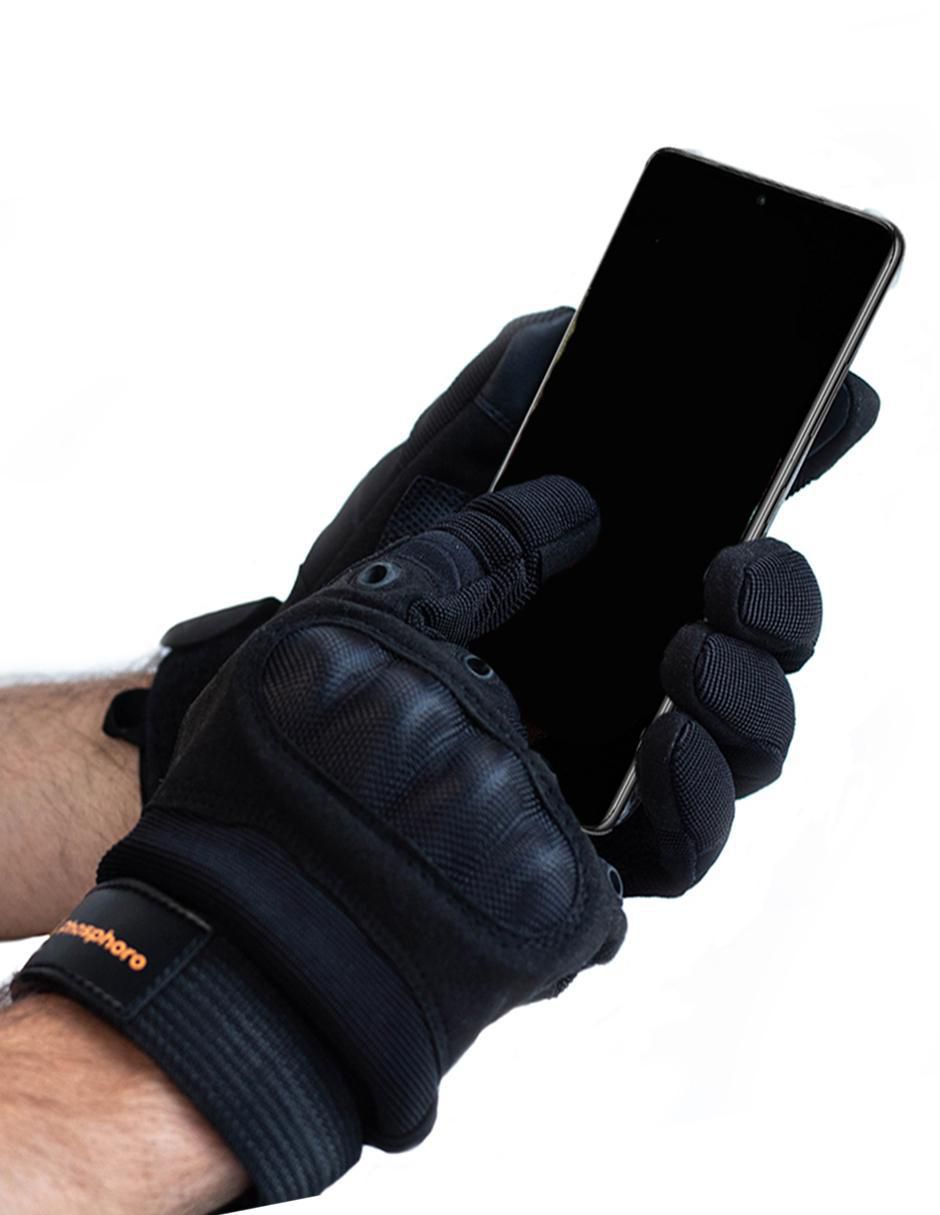Phosphoro guantes motocicleta