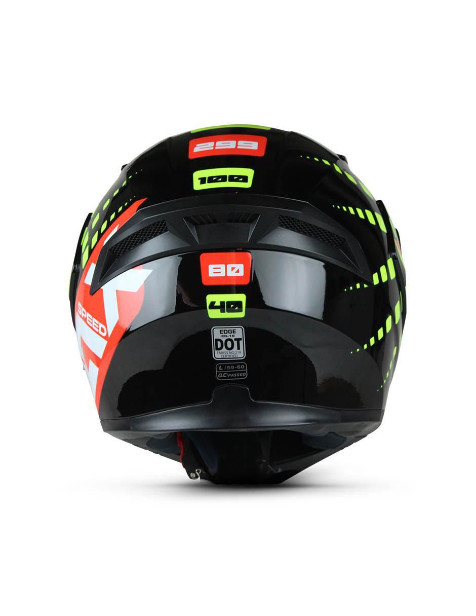 Casco abatible para motociclismo unisex