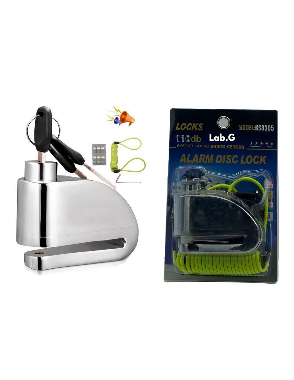 Candado con alarma de llave 4