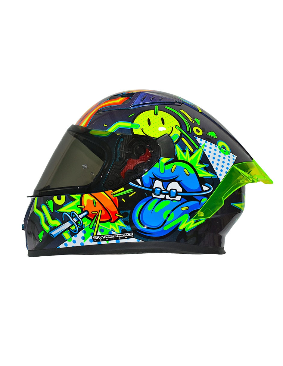 Casco cerrado para motorsport unisex 4