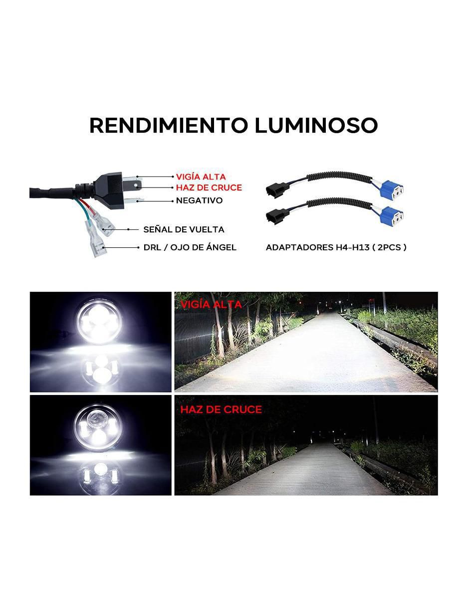 Luces auxiliares para moto 2