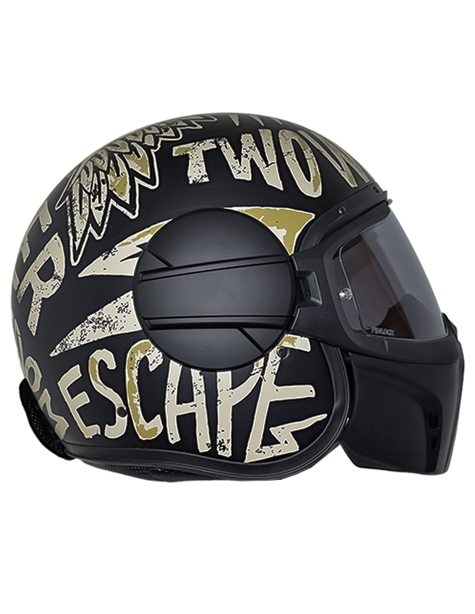Casco 3/4 para motorsport para hombre 3