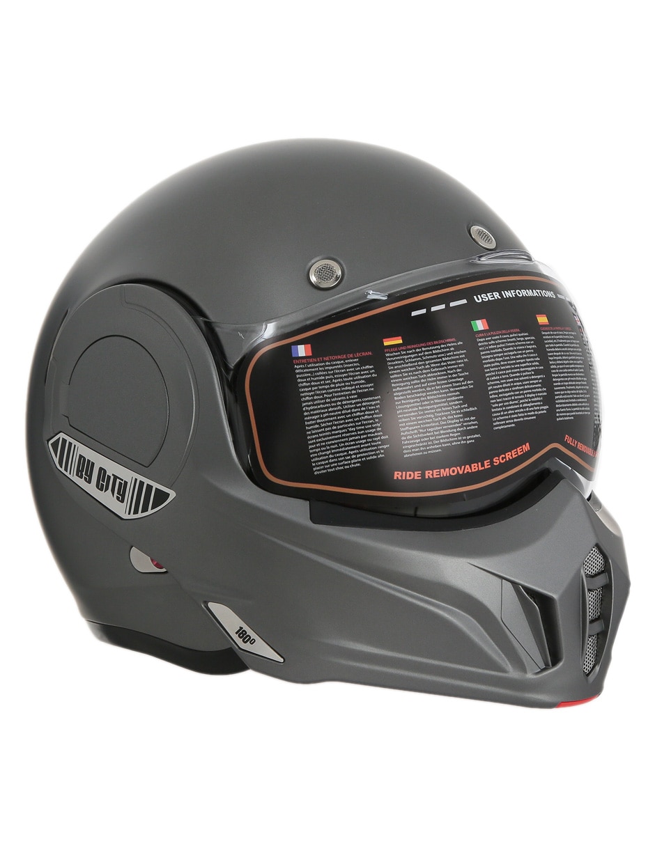 Casco abatible para motorsport unisex