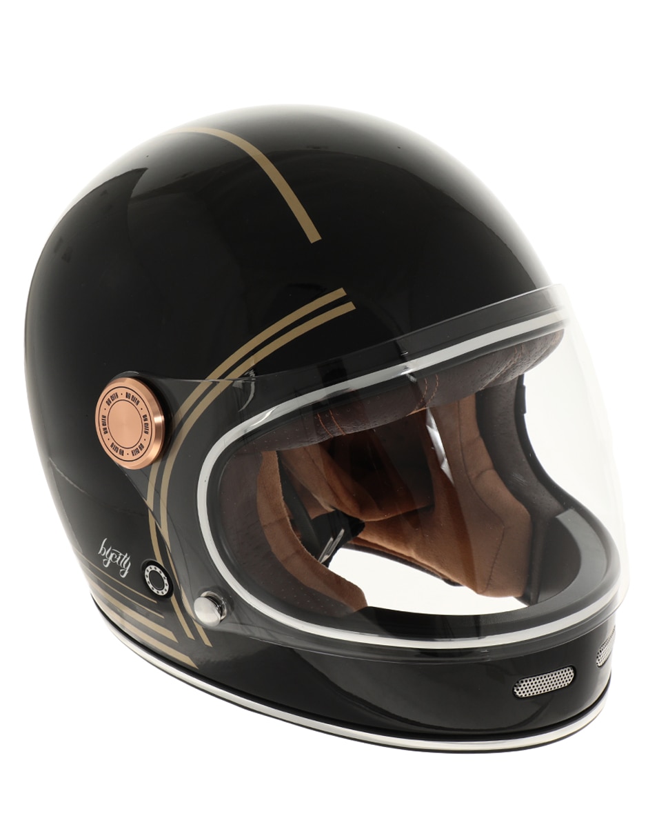 Casco abierto para motorsport para hombre