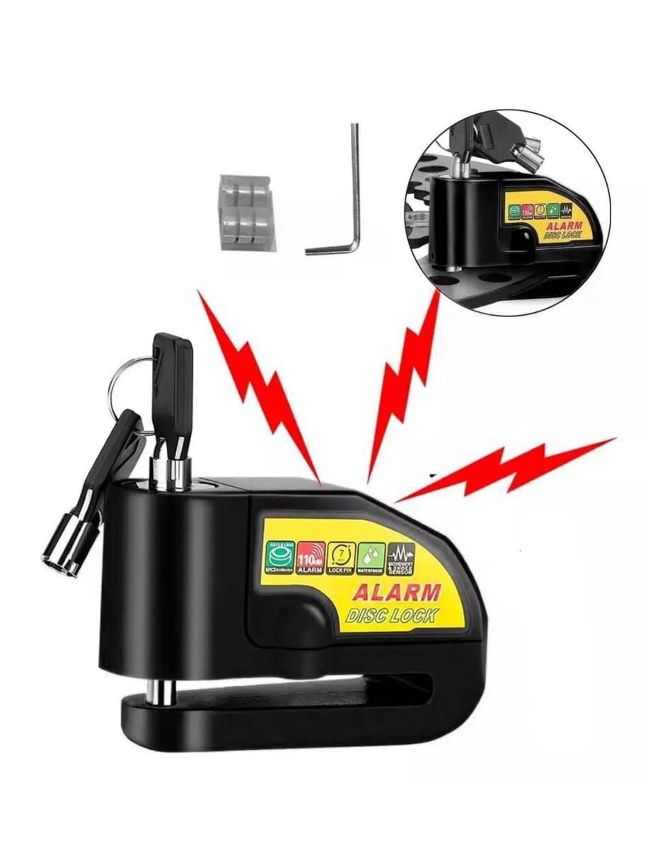 Candado con alarma de llave 4