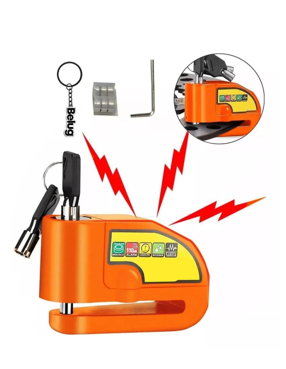 Candado con alarma de llave 4