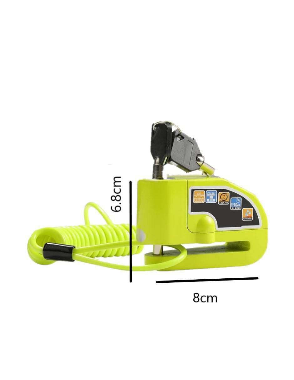 Candado con alarma de llave 2
