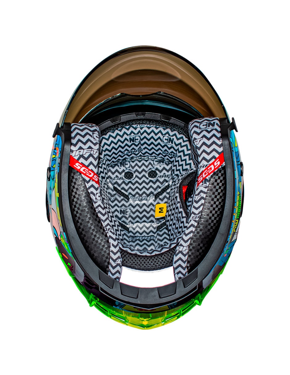 Casco 3/4 para motorsport unisex 4