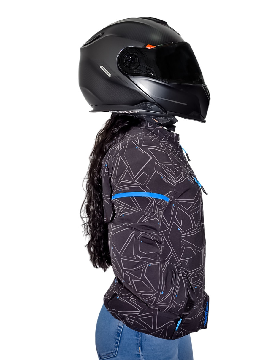 Chamarra impermeable para motorsport Outdoor Everyday Rain para mujer 3