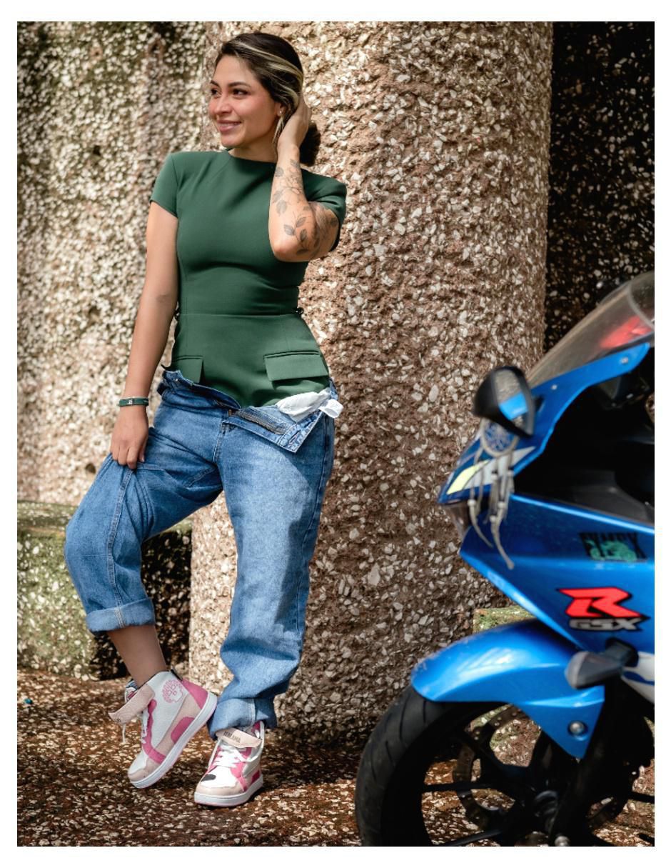 Bota de motorsport Moto Urbano para mujer 6