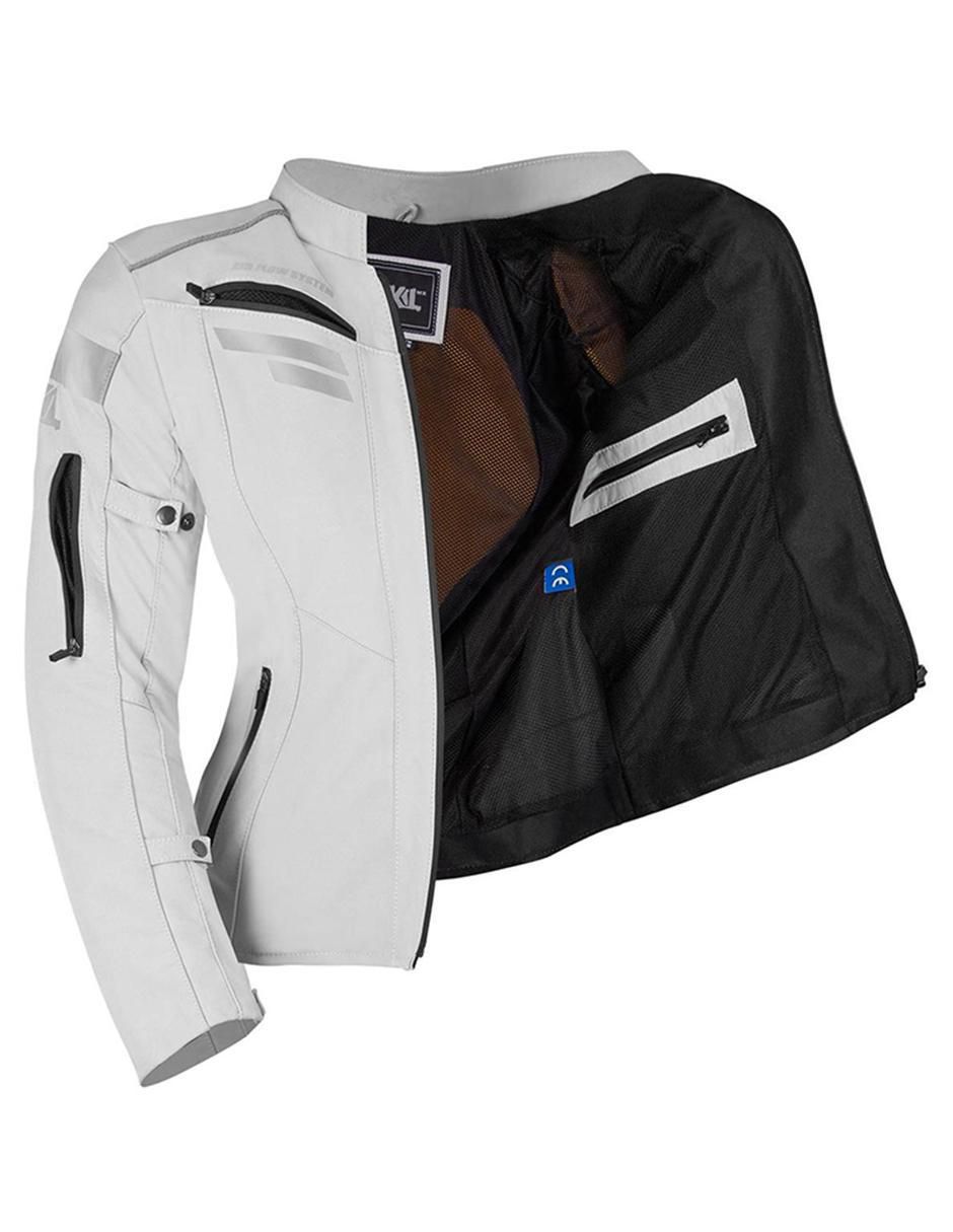Chamarra impermeable para motorsport Outerwear para mujer 4