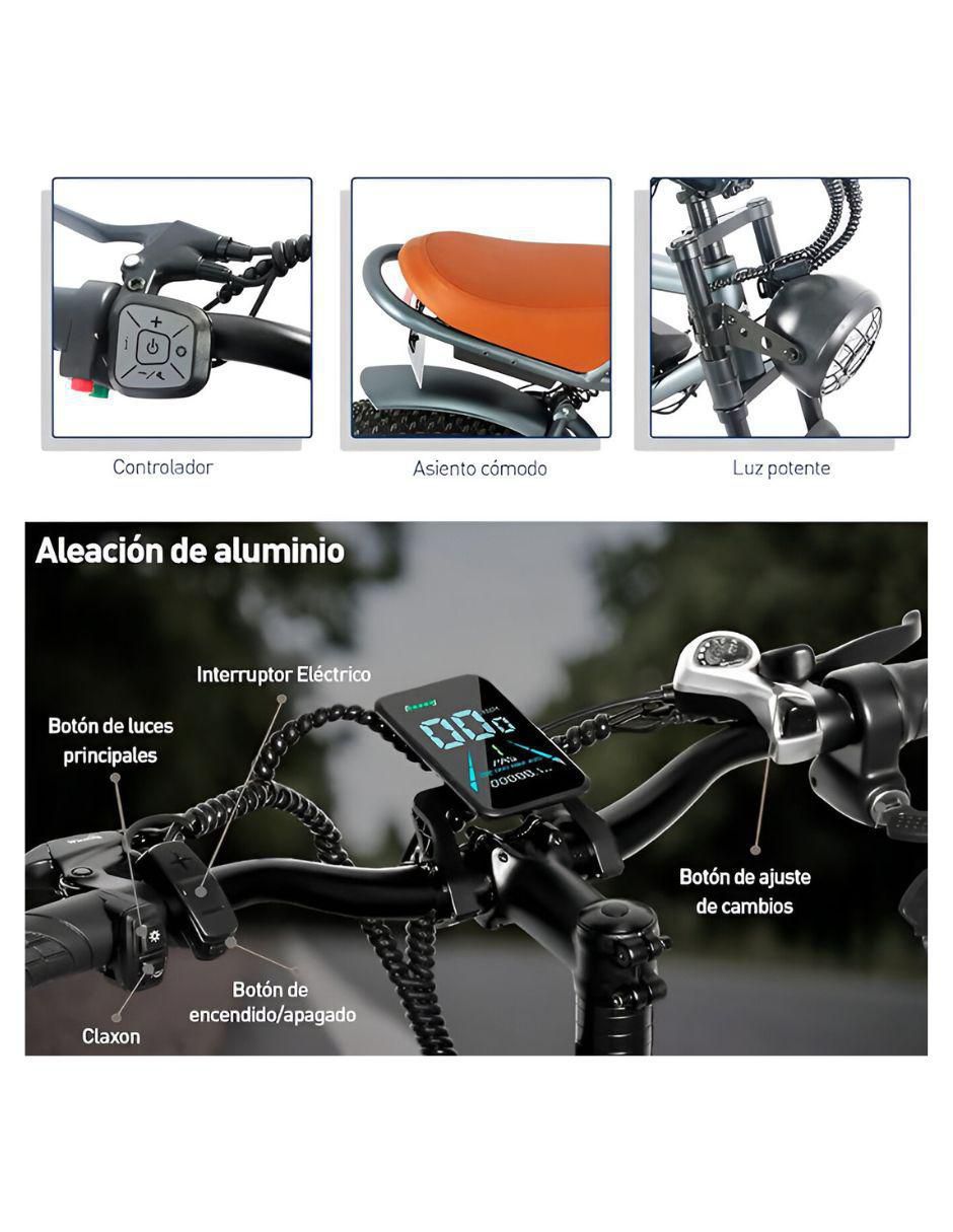 Bicicleta eléctrica cbhh-0594 urbana rodada 20 4