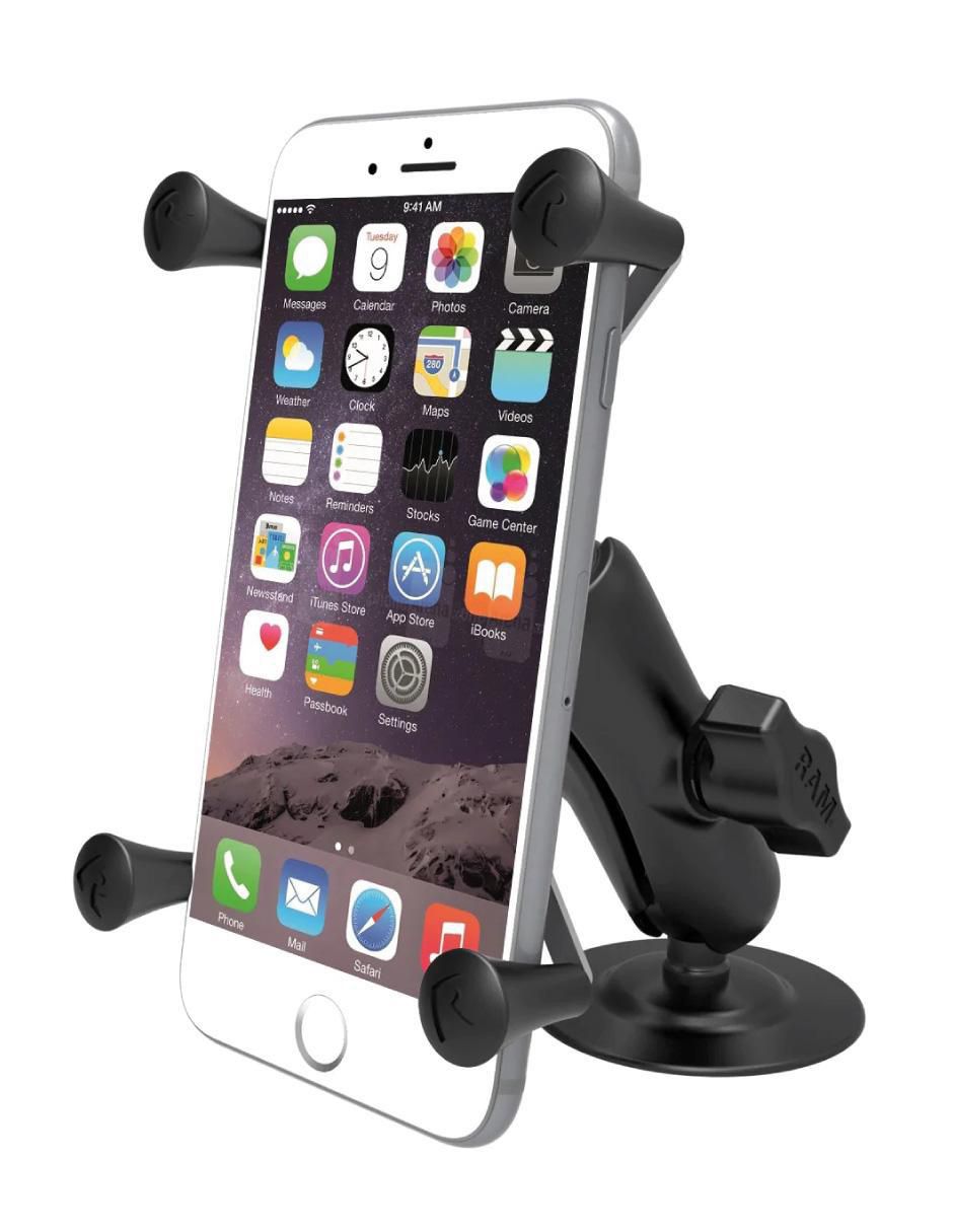 Porta celular portátil X Grip fijación ajustable 4