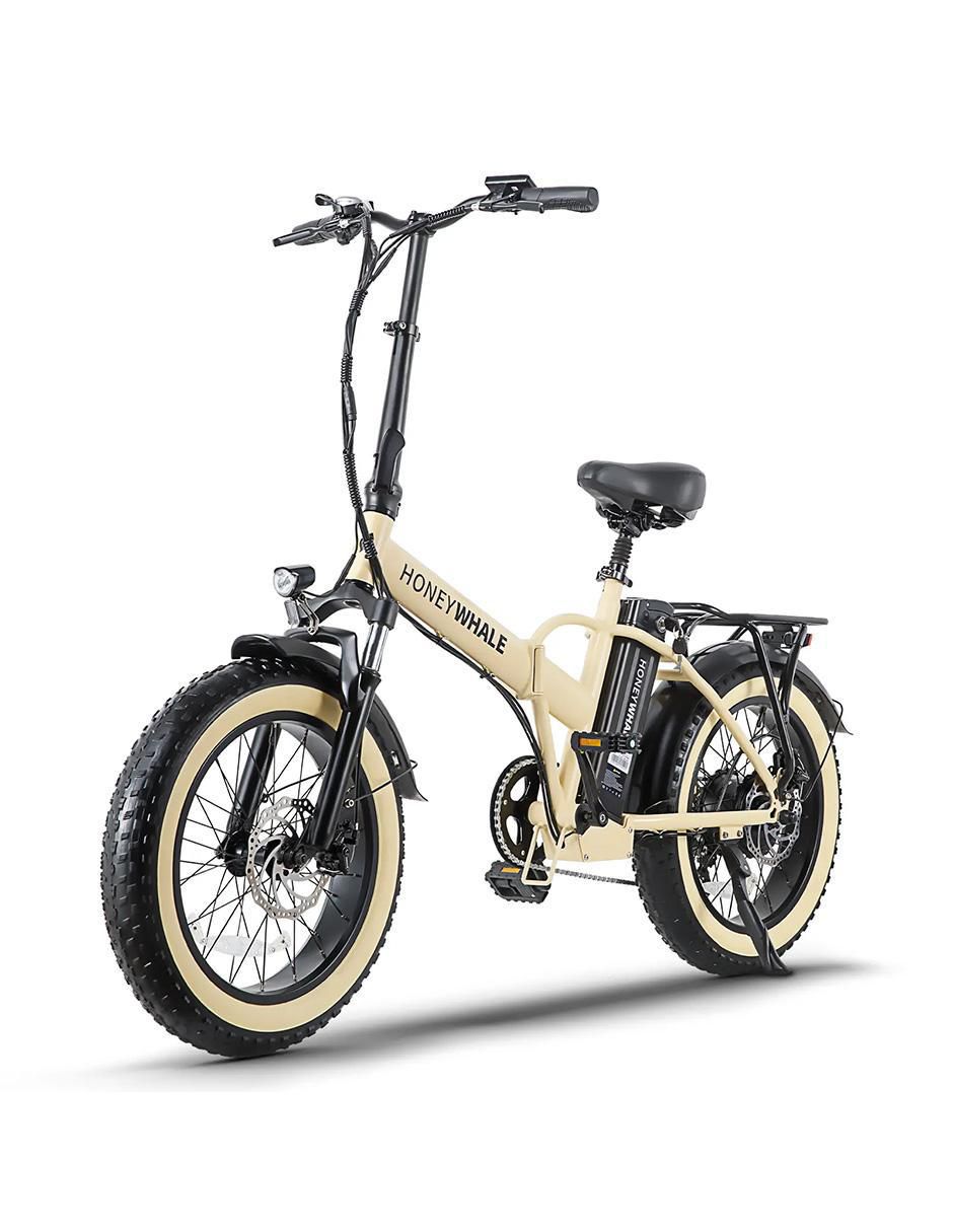 Bicicleta eléctrica F6 amarillo urbana rodada 20 1