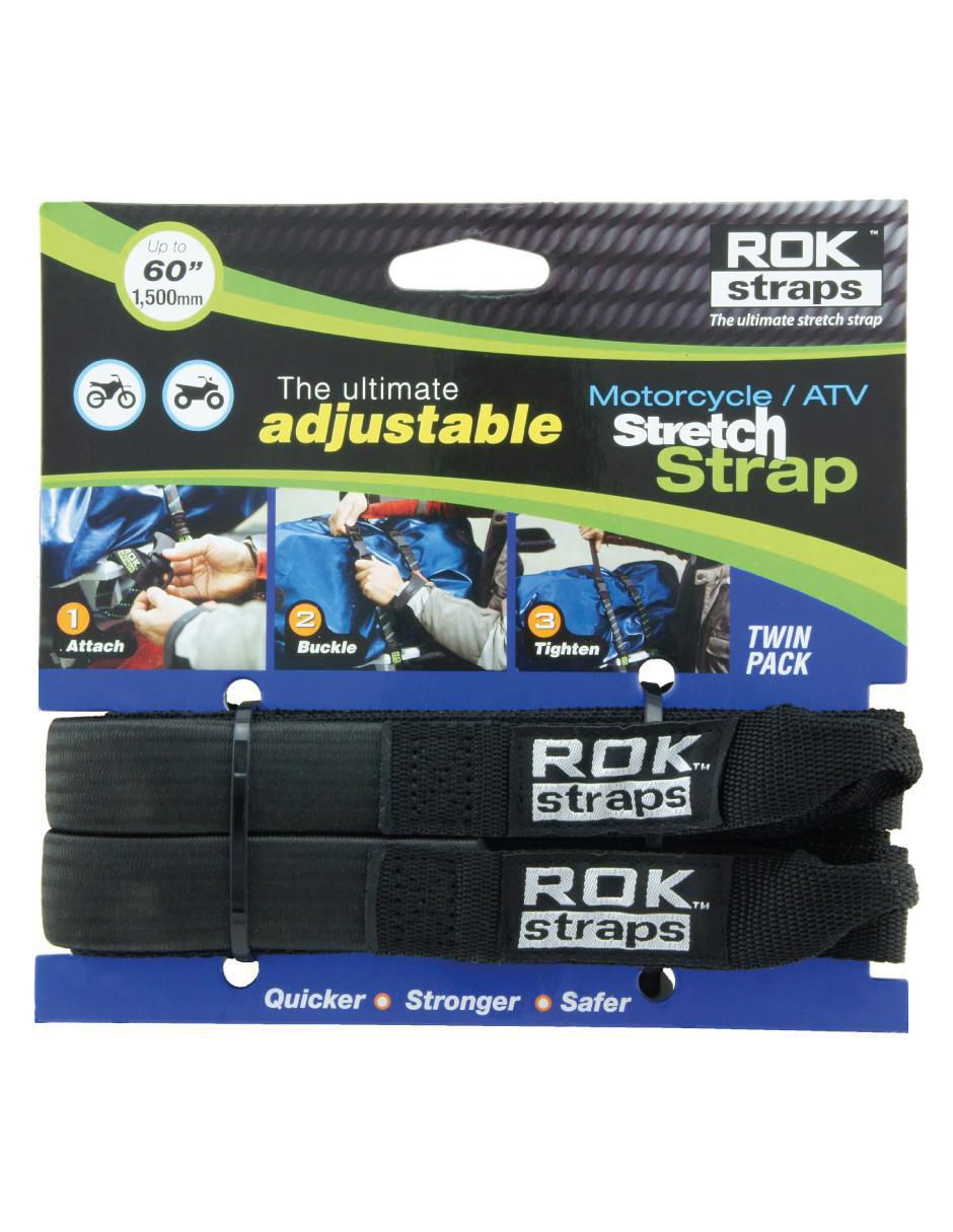 Set cintas de sujeción para moto de 45 a 150 cm