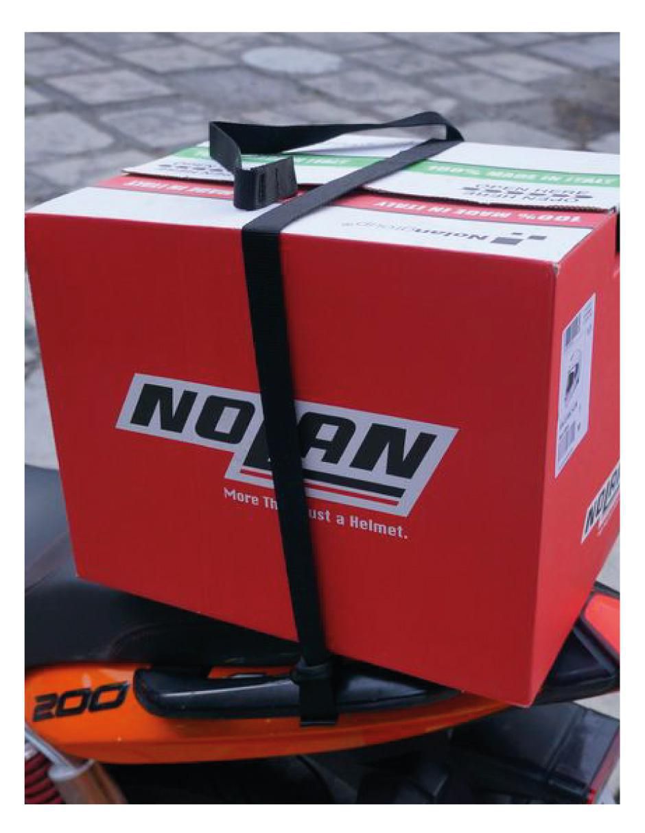 Set cintas de sujeción para moto de 45 a 150 cm 2