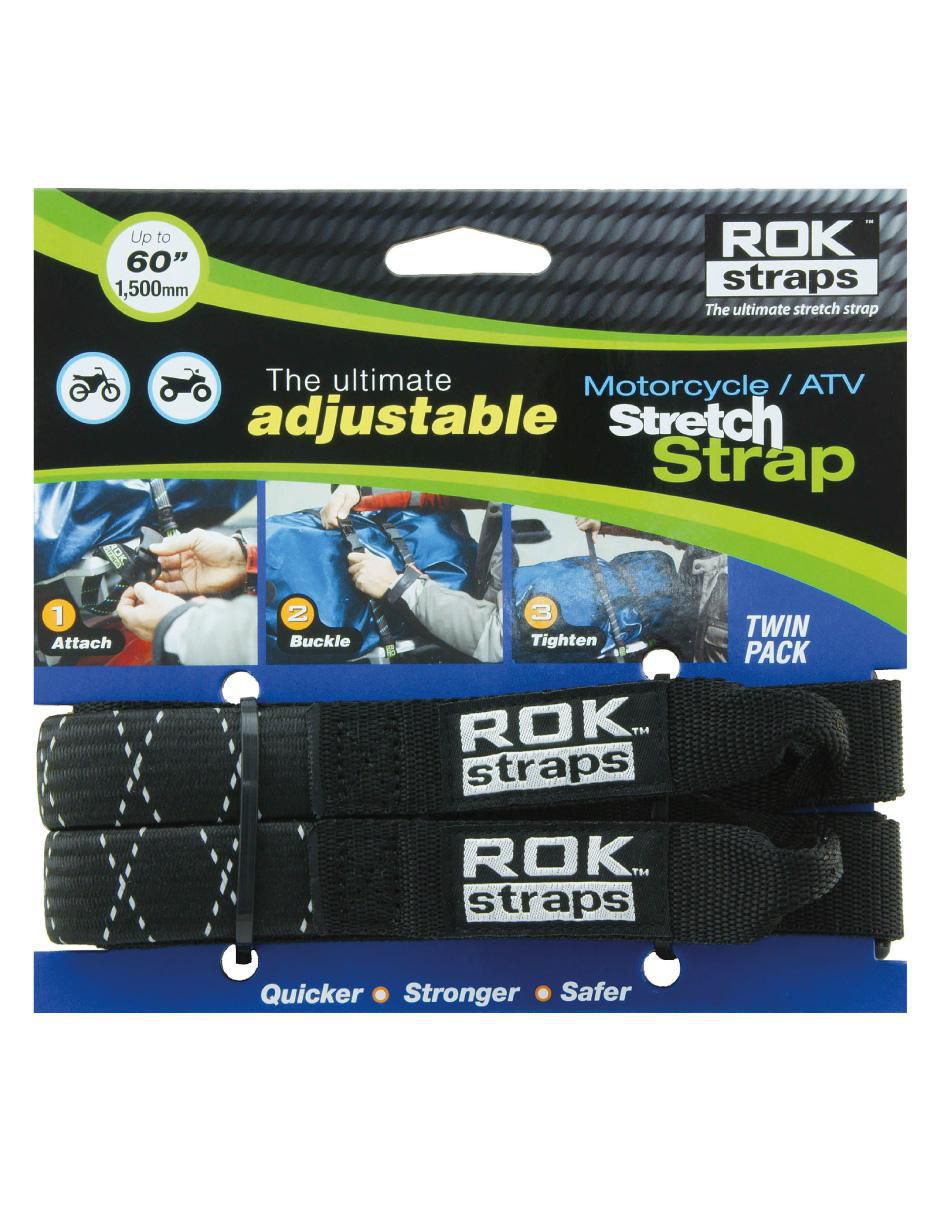 Set cintas de sujeción para moto de 45 a 150 cm