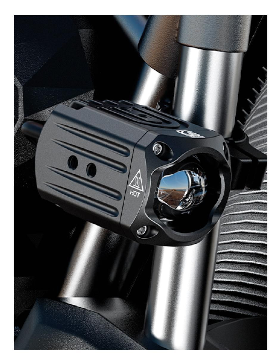 Luces auxiliares para moto 5