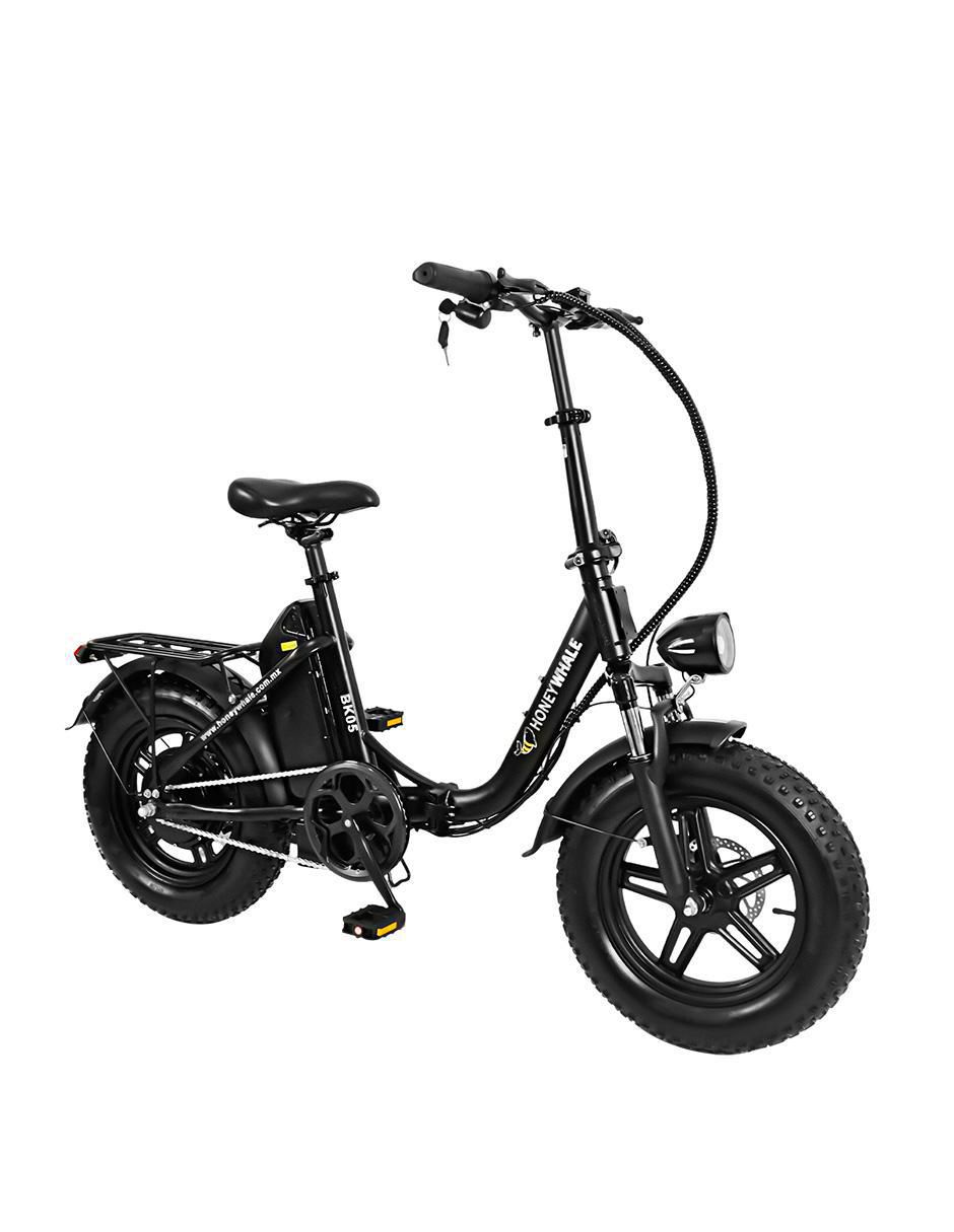 Bicicleta eléctrica BK05 negro urbana rodada 16 1