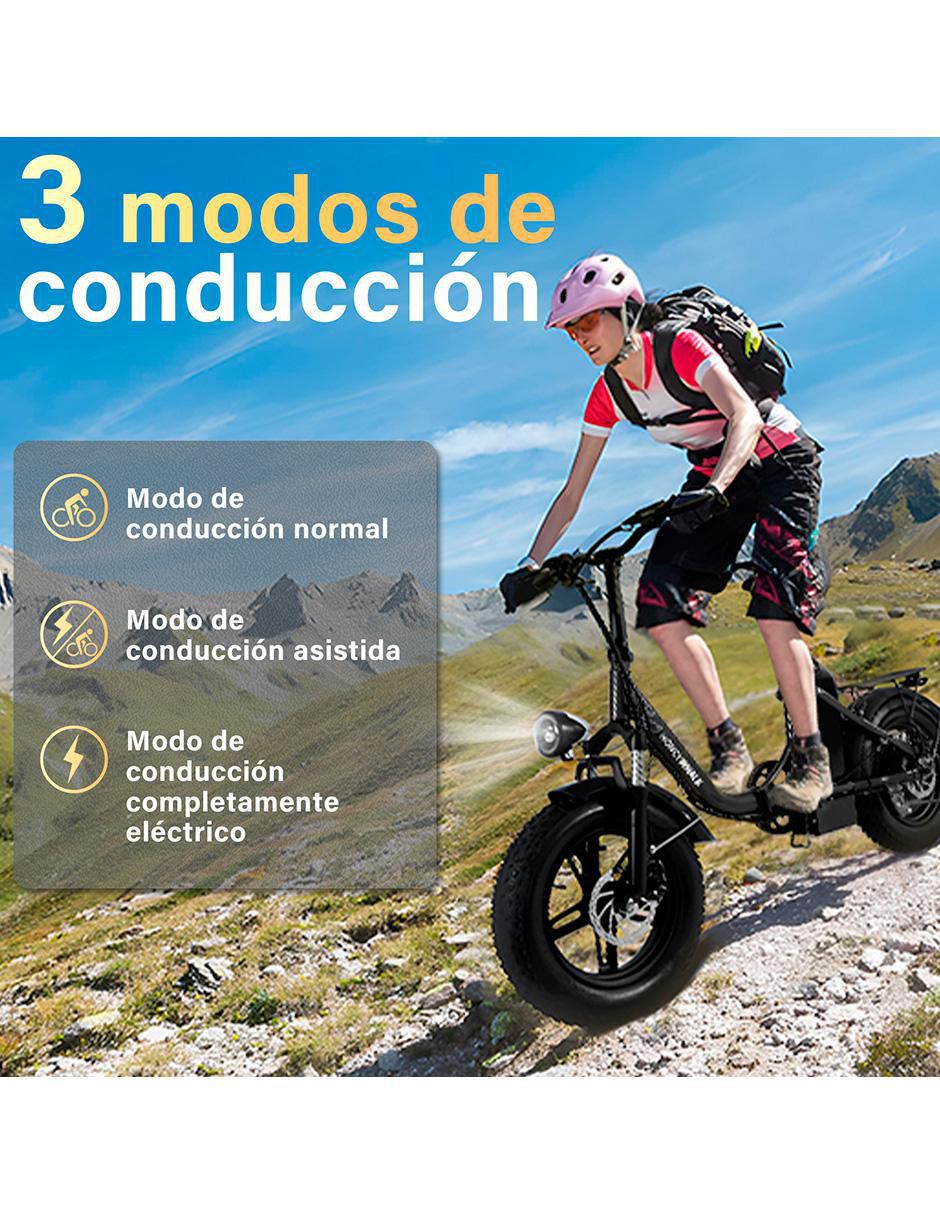 Bicicleta eléctrica BK05 negro urbana rodada 16 6