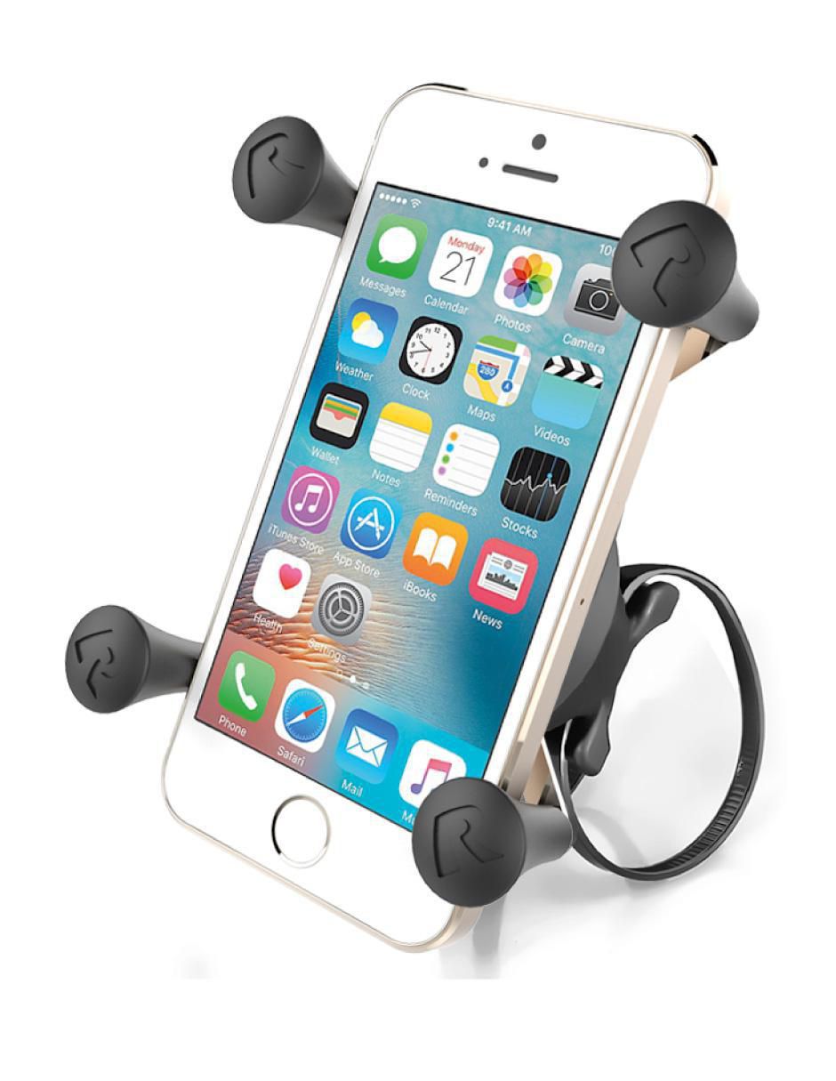 Porta celular portátil x grip fijación ajustable 3