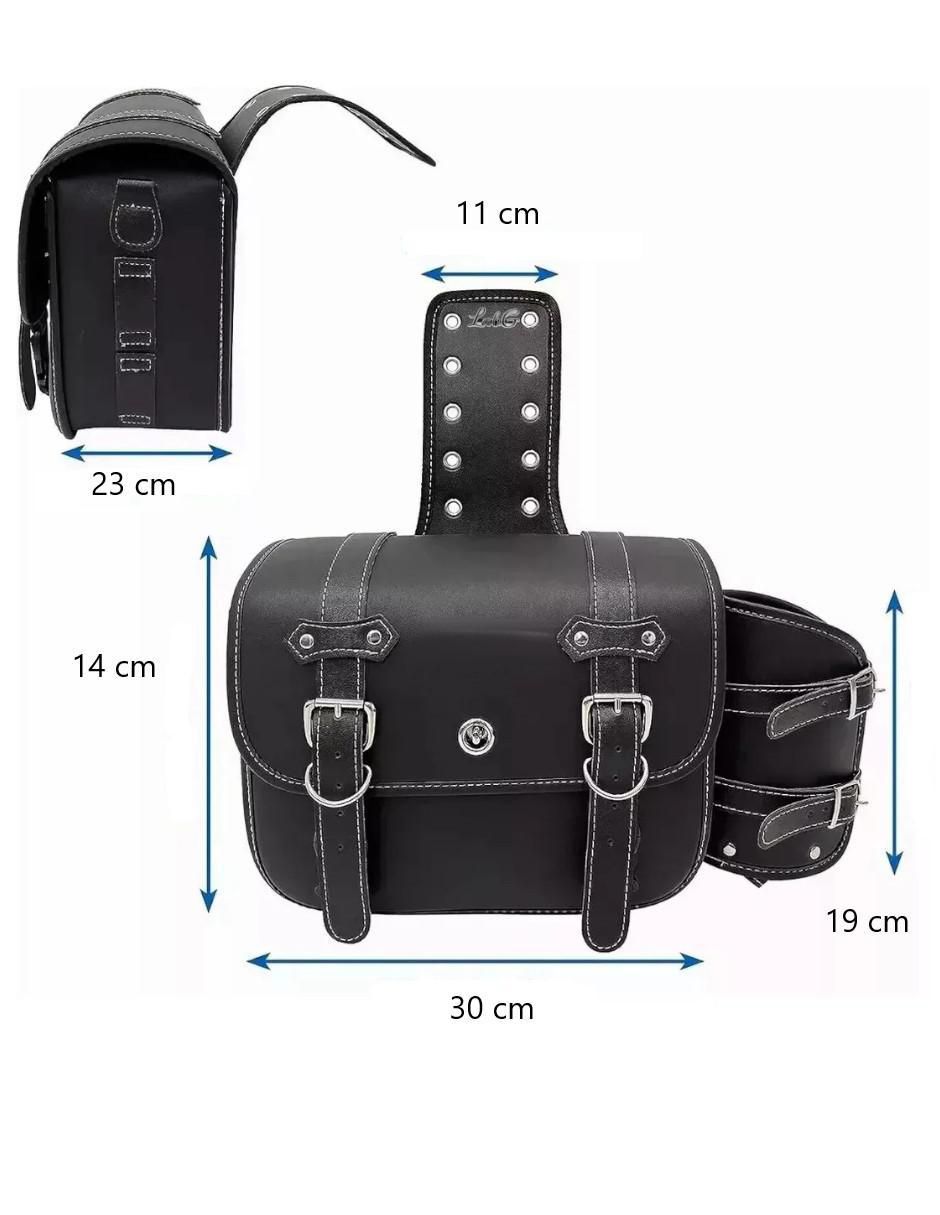 Maletero para motocicleta Alforjas Laterales 7 L 5