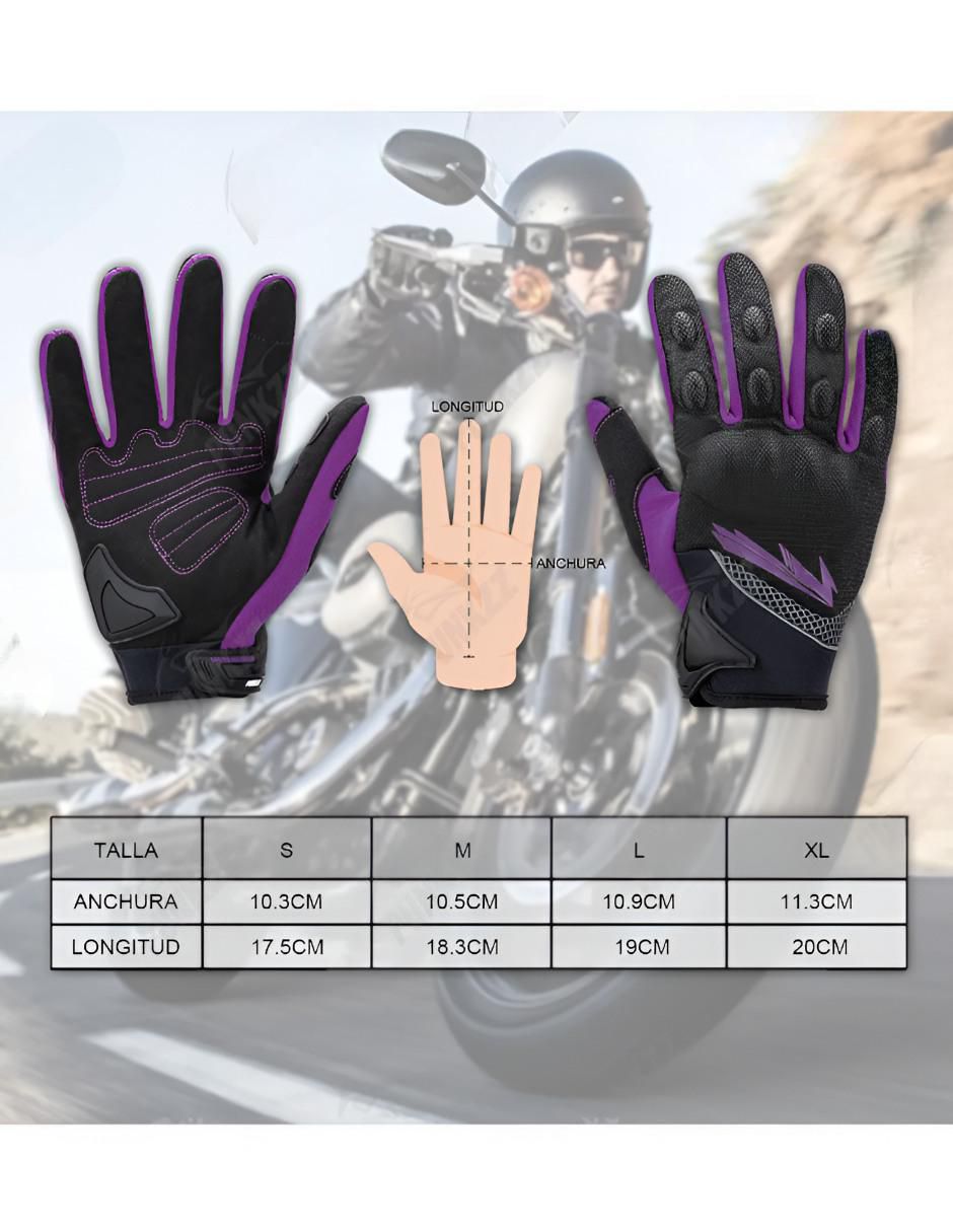 Guantes para motorsport unisex 4
