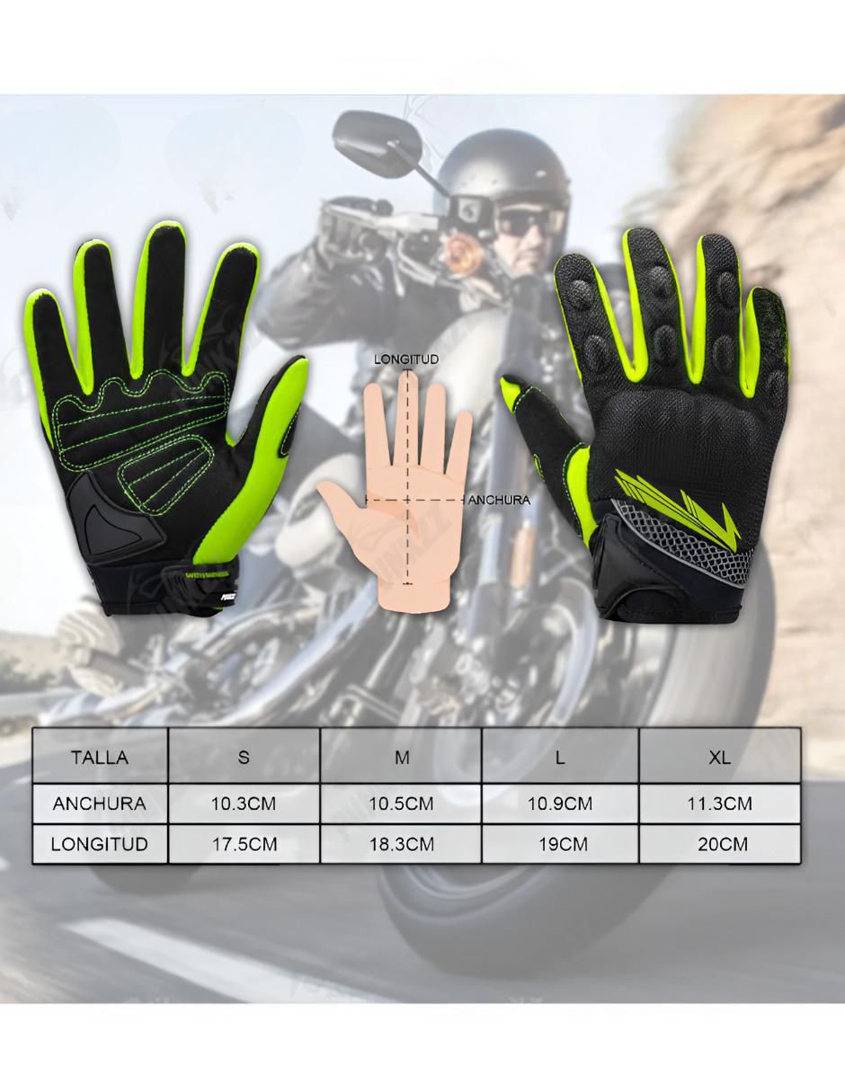 Guantes para motorsport unisex 3