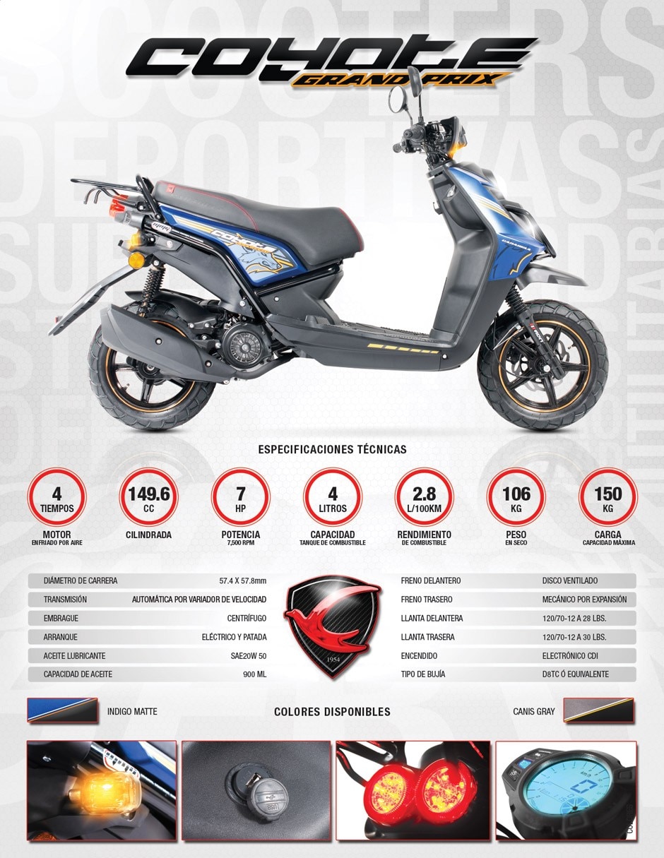 Motoneta Coyote 150cc 2026 6