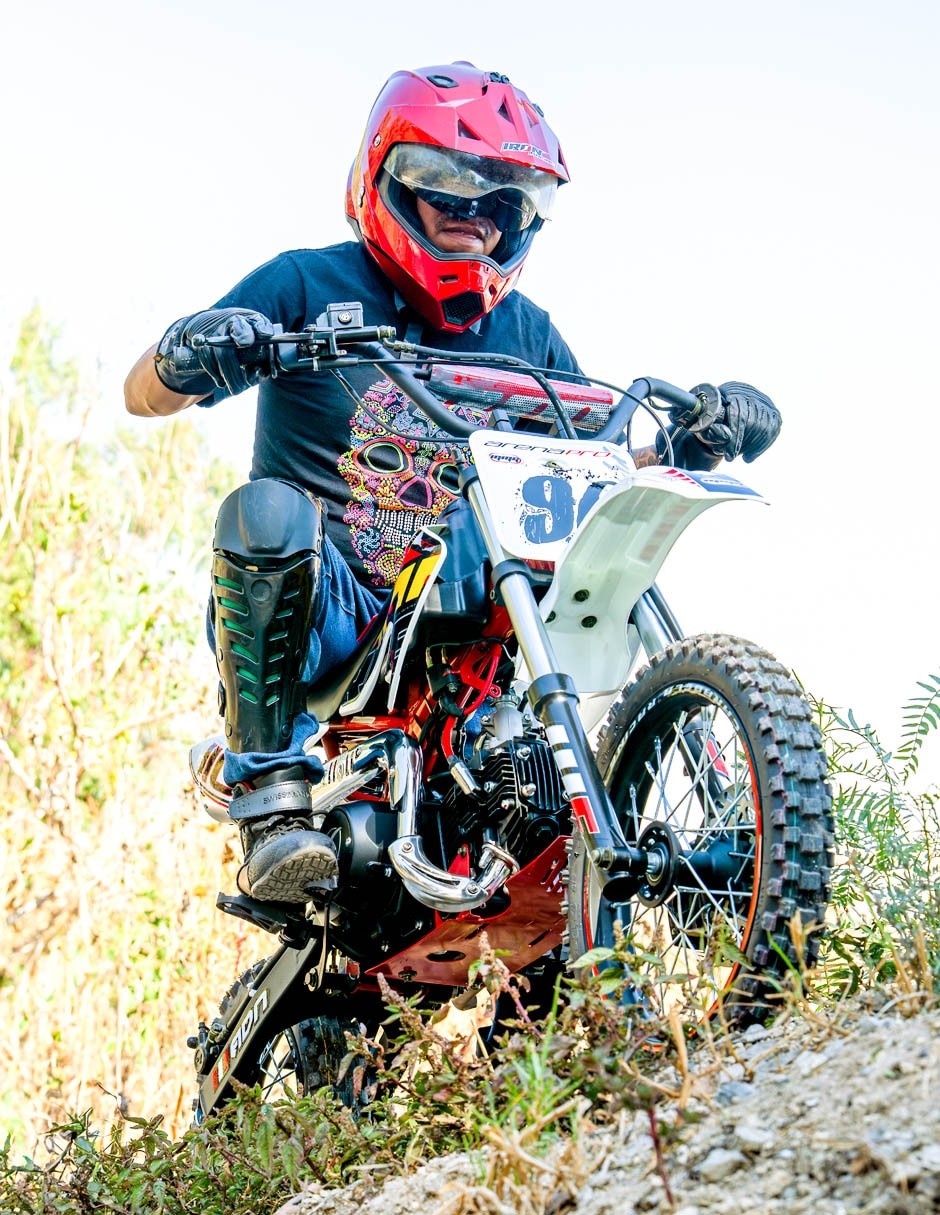 Motocross Arena 110cc roja  2026 6