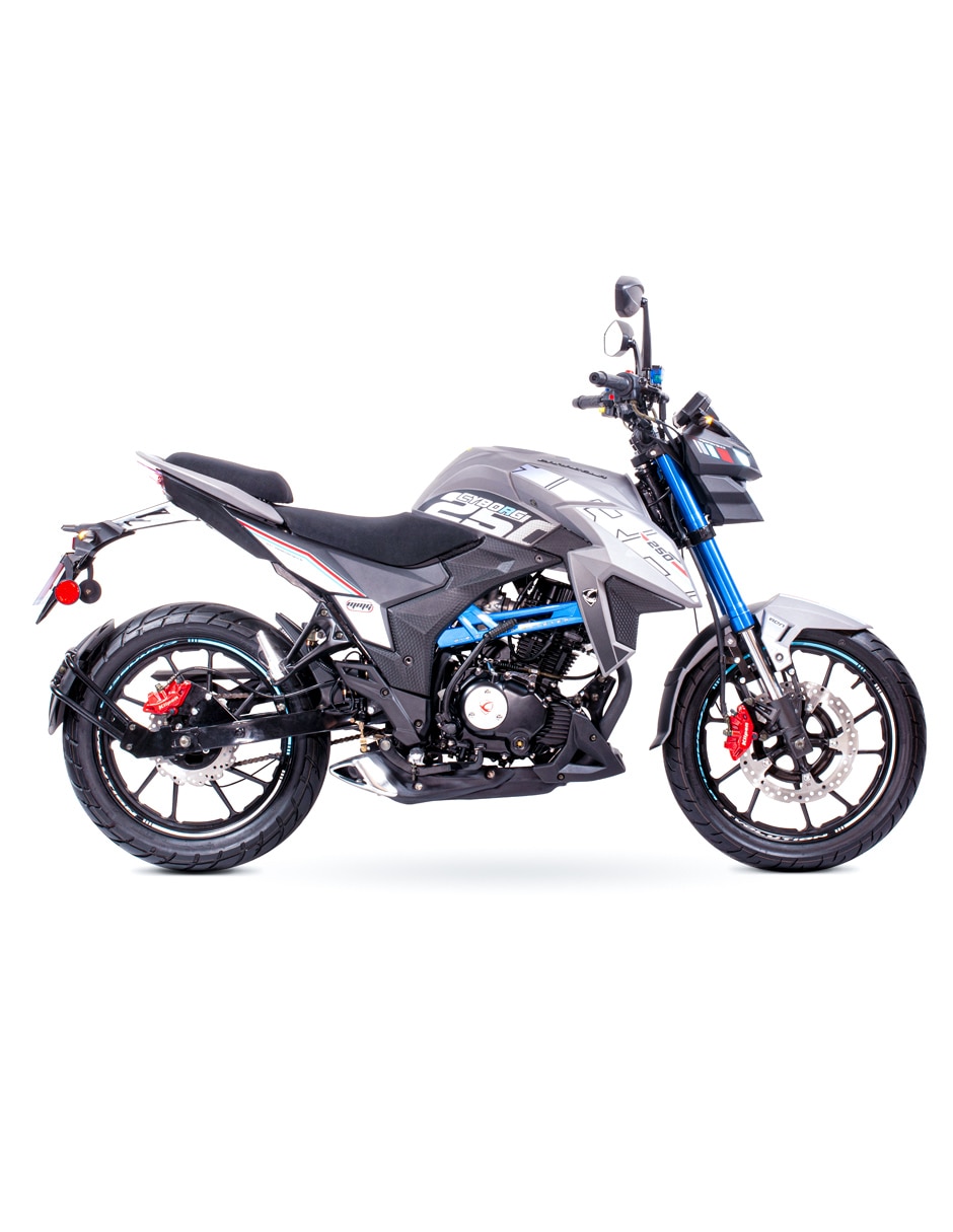 Motocicleta urbana CYBORG 250cc GRIS 2026 3