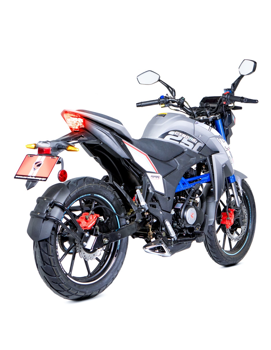 Motocicleta urbana CYBORG 250cc GRIS 2026 4