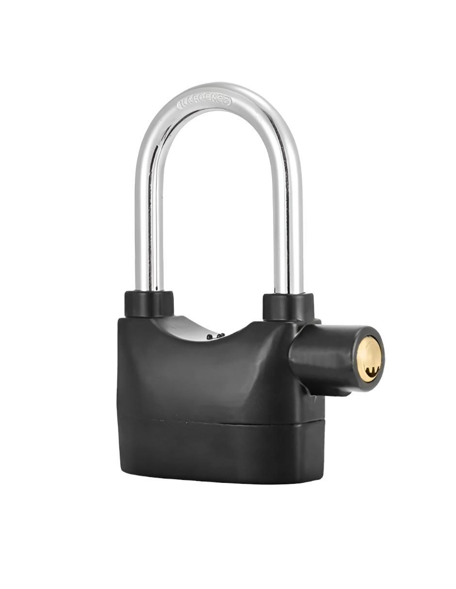 Candado con alarma de llave