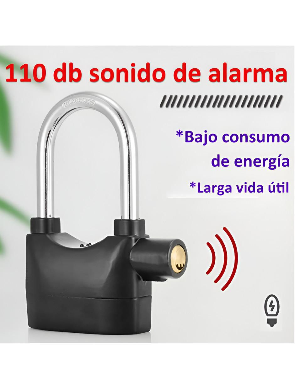 Candado con alarma de llave 3