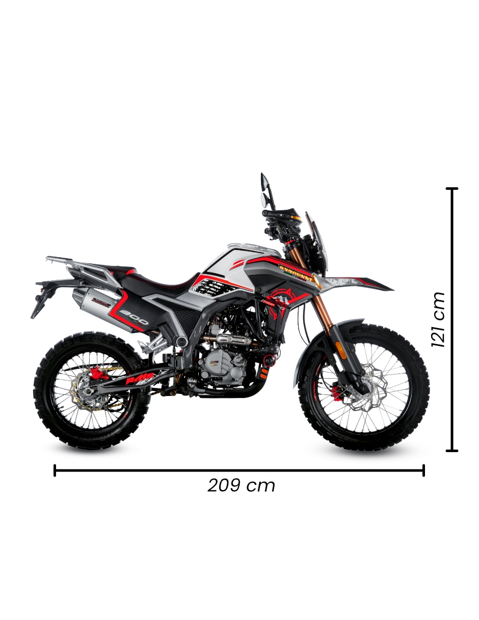 Motocicleta doble propósito X-ROAD 300 performance 2026 2
