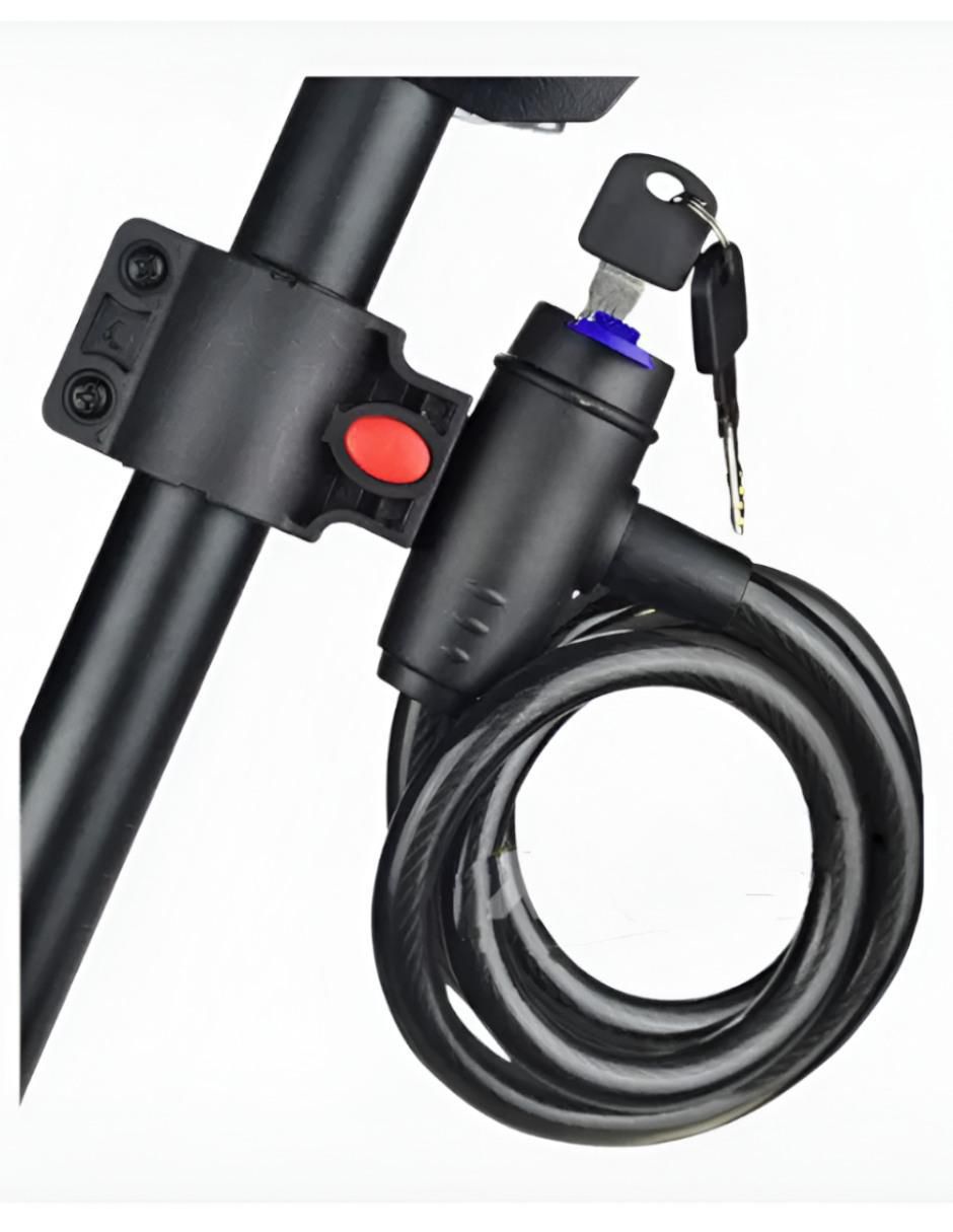 Candado de cable de llave 3