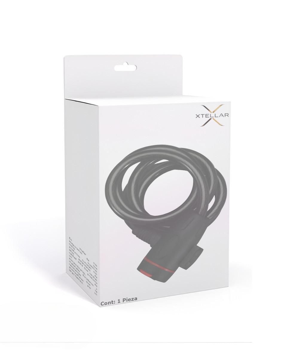 Candado de cable de llave 4