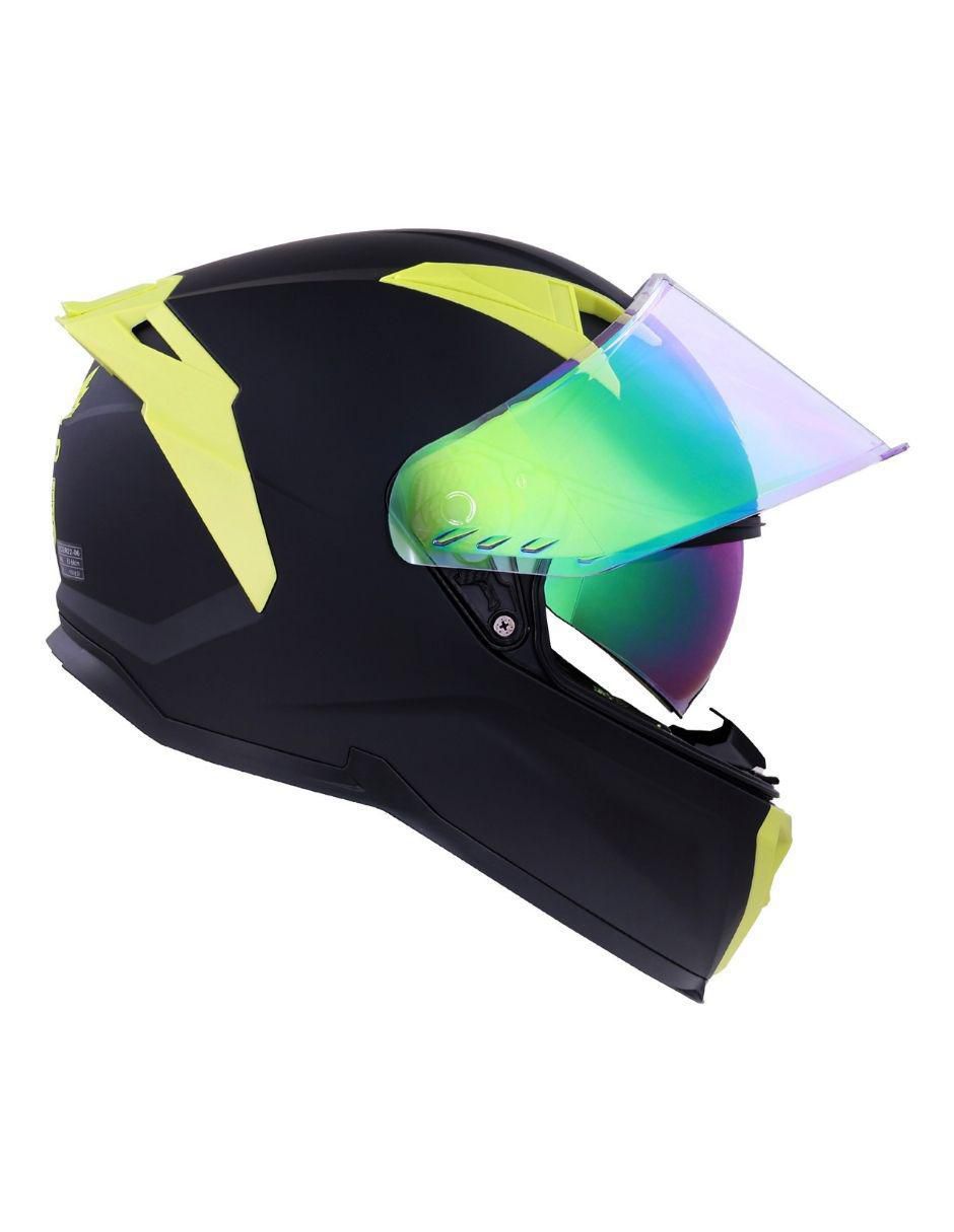 Casco cerrado para motocicleta urbana unisex