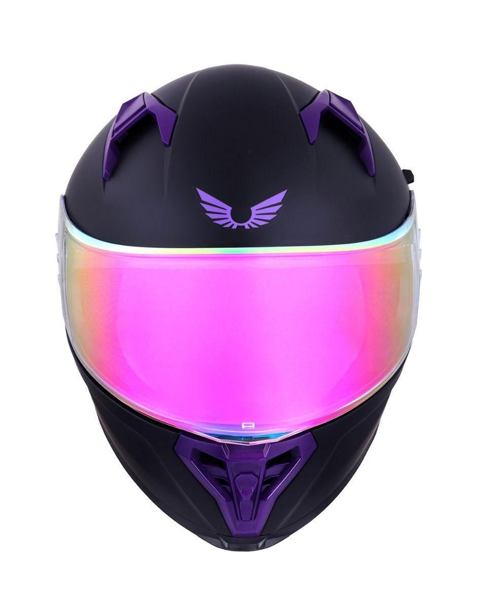 Casco cerrado para motocicleta urbana unisex