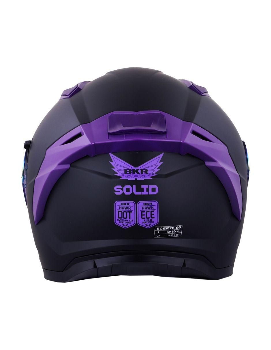 Casco cerrado para motocicleta urbana unisex