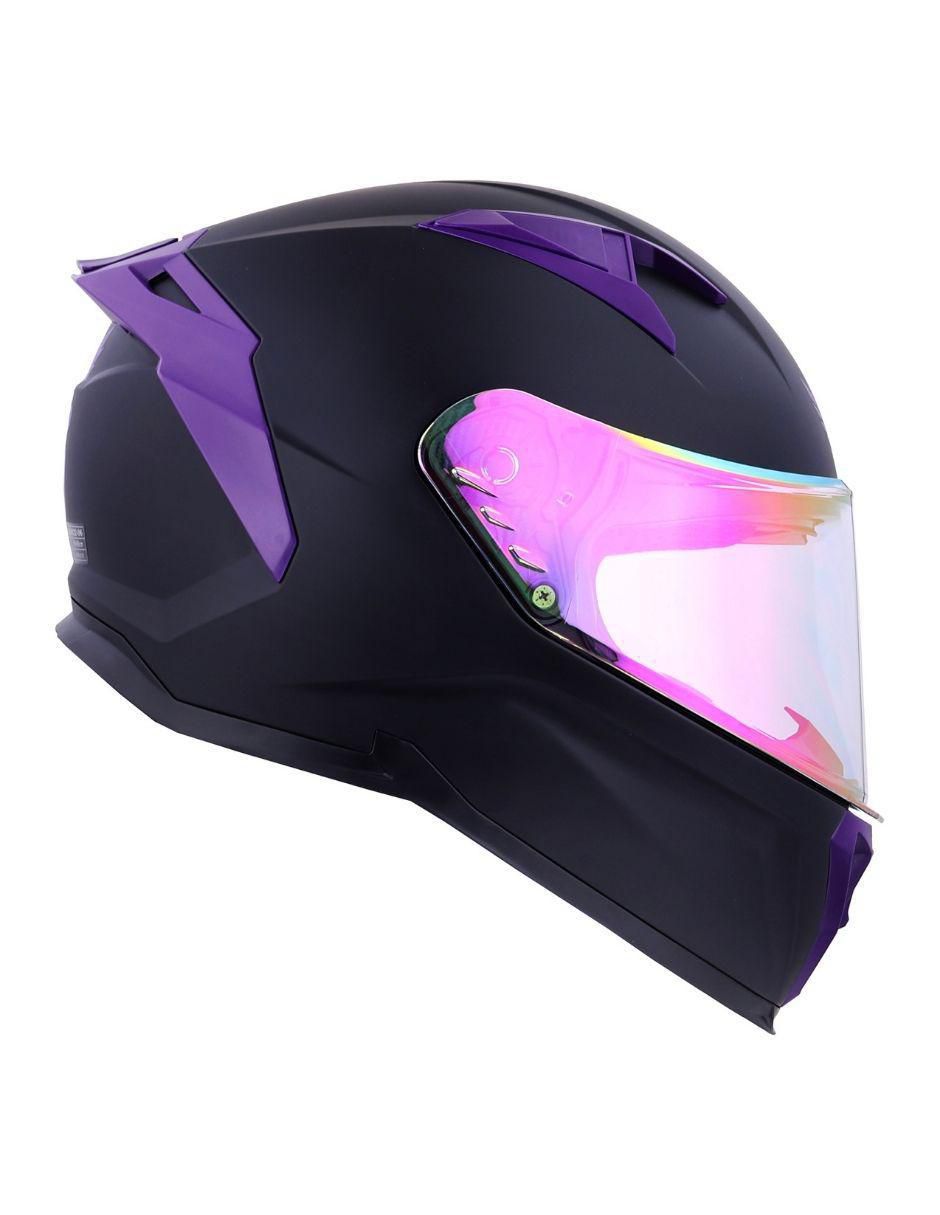 Casco cerrado para motocicleta urbana unisex