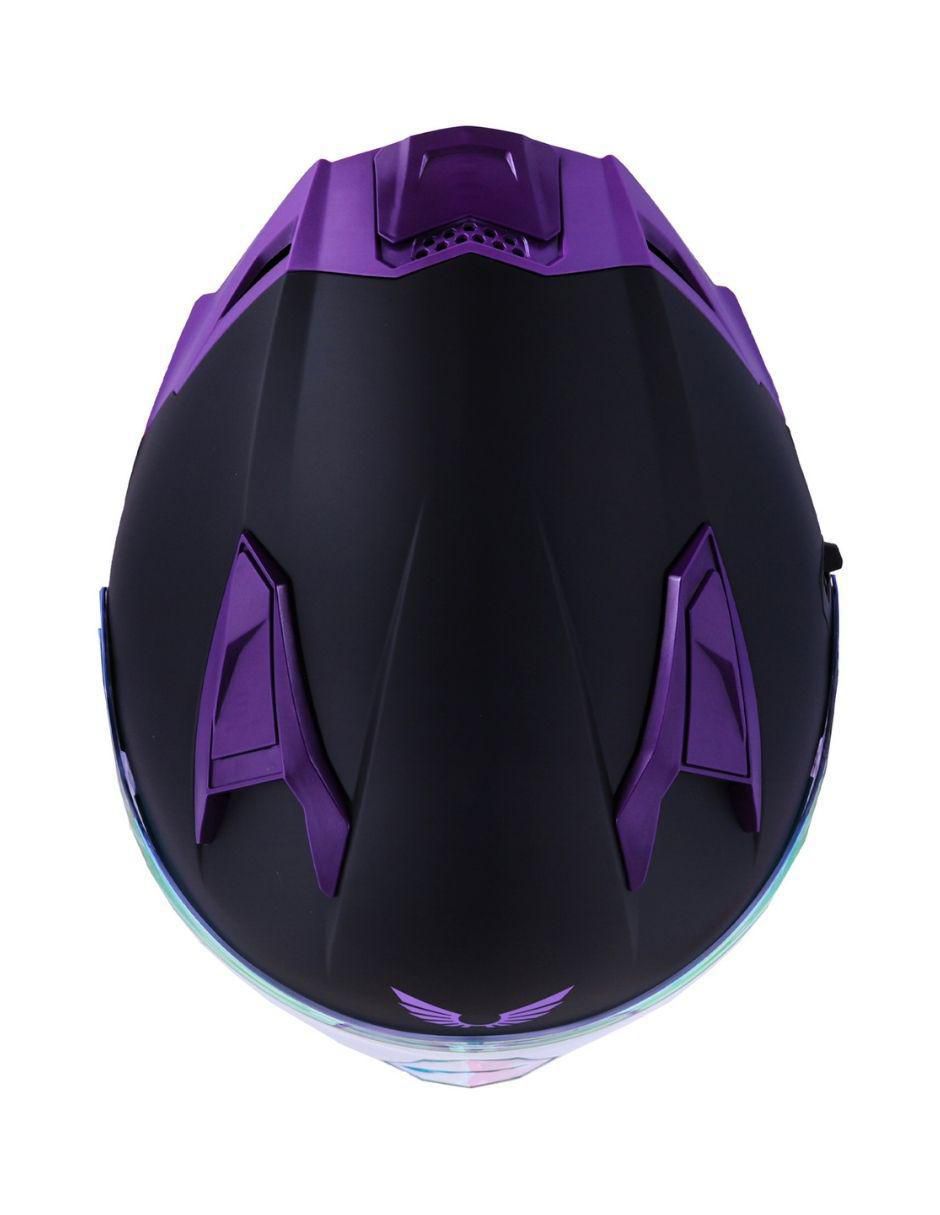 Casco cerrado para motocicleta urbana unisex 7