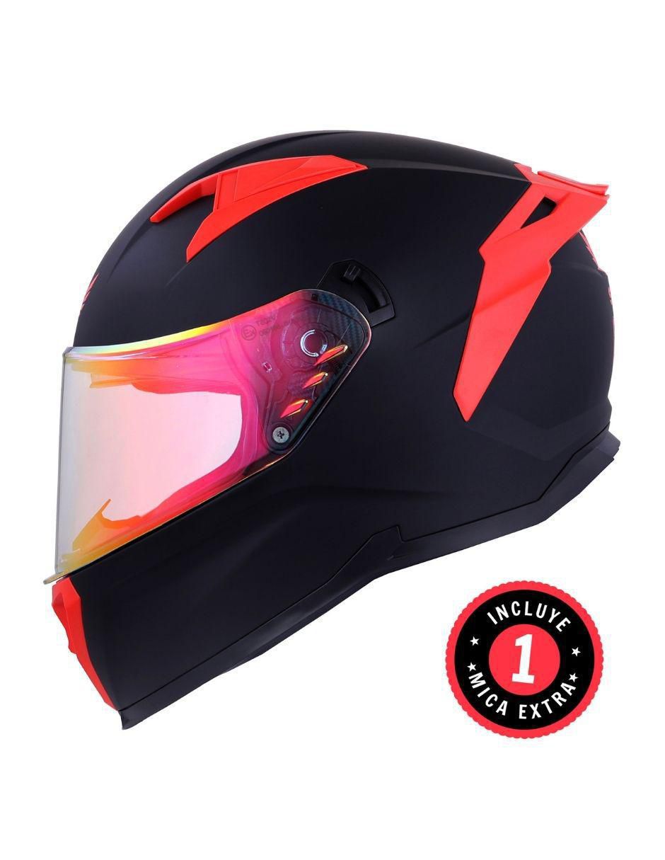 Casco cerrado para motocicleta urbana unisex