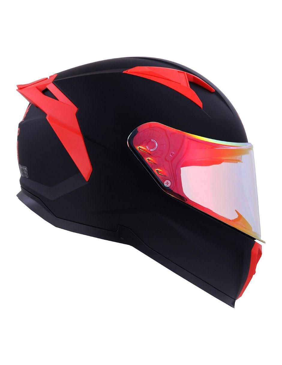 Casco cerrado para motocicleta urbana unisex